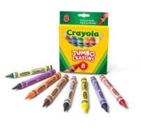 CRAYONES JUMBO x8 CRAYOLA