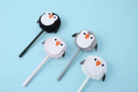 BOLIGRAFO PINGÜINO POMPÓN WERO