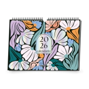 CALENDARIO 2026 35x25 FLORAL MOOVING