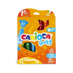 MARCADORES BABY TEDDY CARIOCA x12