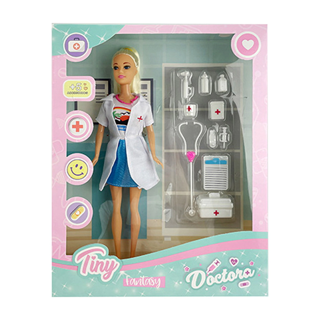 MU�ECA TINY DOCTORA 33x26x5CM