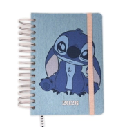AGENDA 2026 14x20 UN DÍA POR HOJA STITCH MOOVING