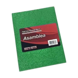 CUADERNO ARAA 16x21 T/C 50Hjs CUADR. VERDE ASAMBLEA