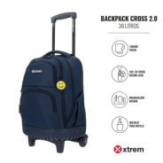 MOCHILA CARRO CROSS NAVY XTREM
