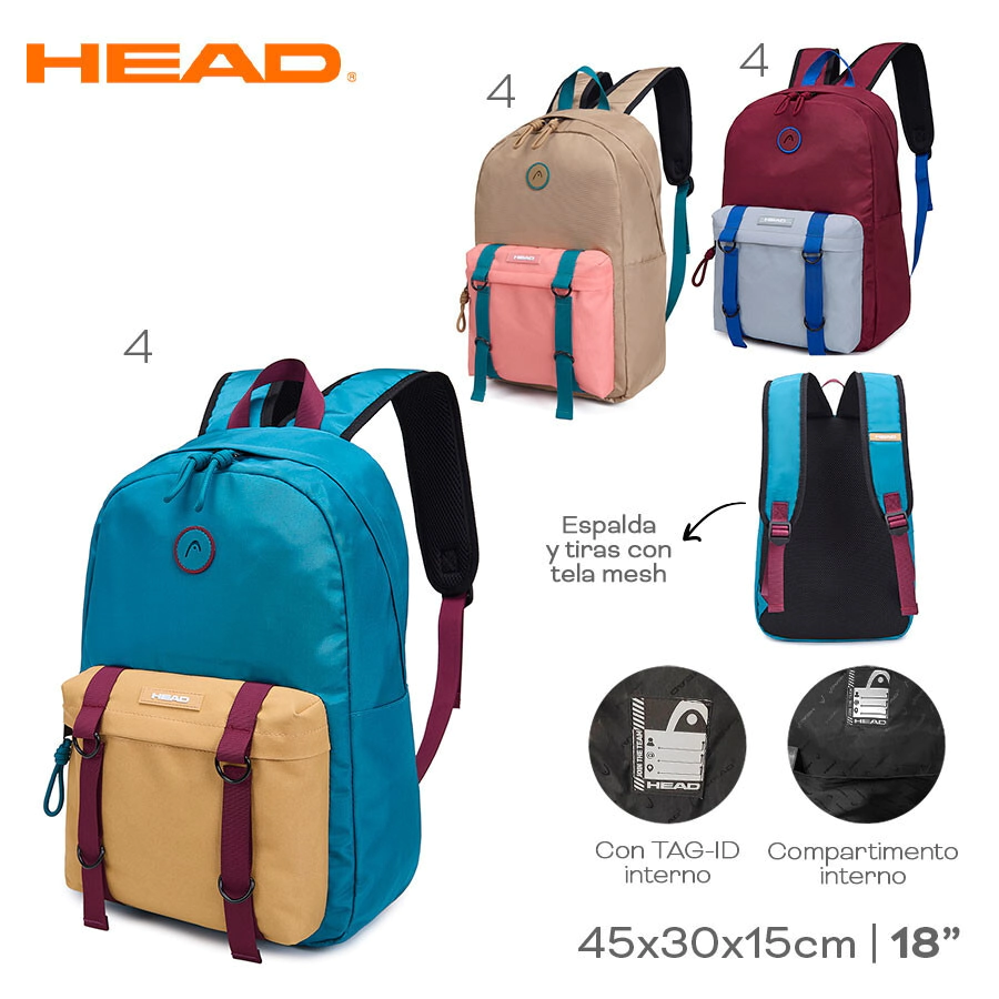 MOCHILA HEAD CELESTE