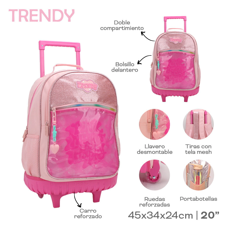 MOCHILA CARRO TRENDY