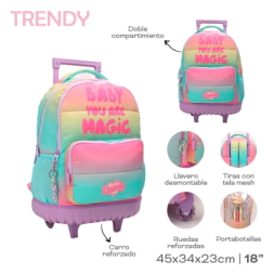 MOCHILA CARRO TRENDY