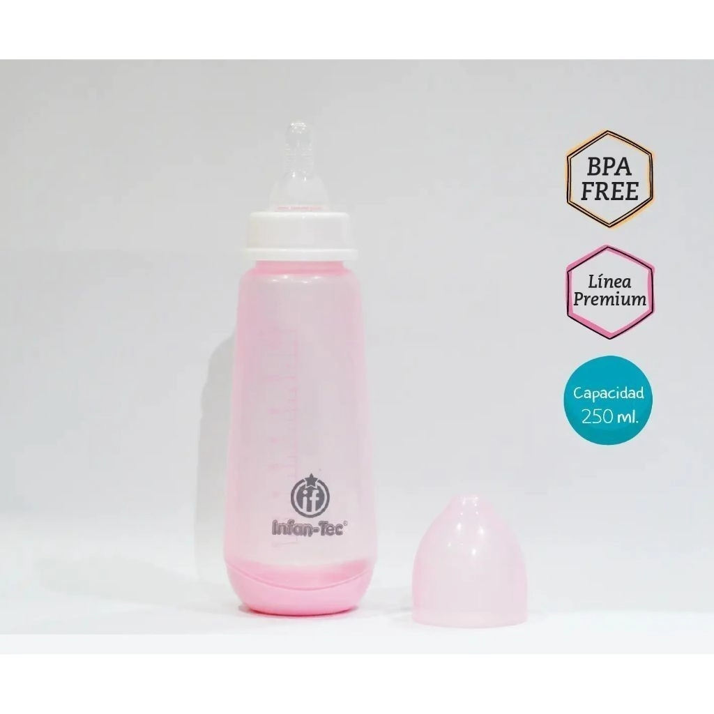 Mamadera premium 250 ml Infan-Tec