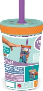 VASO SILICONA 370ML DROP SAFE LILO Y STITCH