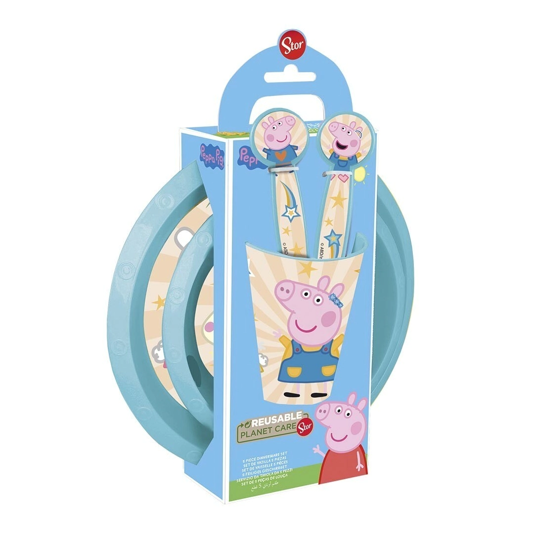 GIFT BOX PEPPA 5 PIEZAS