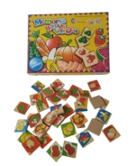 JUEGO DE LA MEMORIA FRUTAS Y VERDURAS