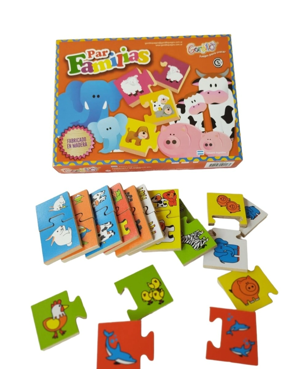 JUEGO DE PARES FAMILIAS