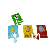 JUEGO DE TRIPLES PALABRAS ANIMALES