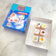 JUEGO CUBOS ANIMALES