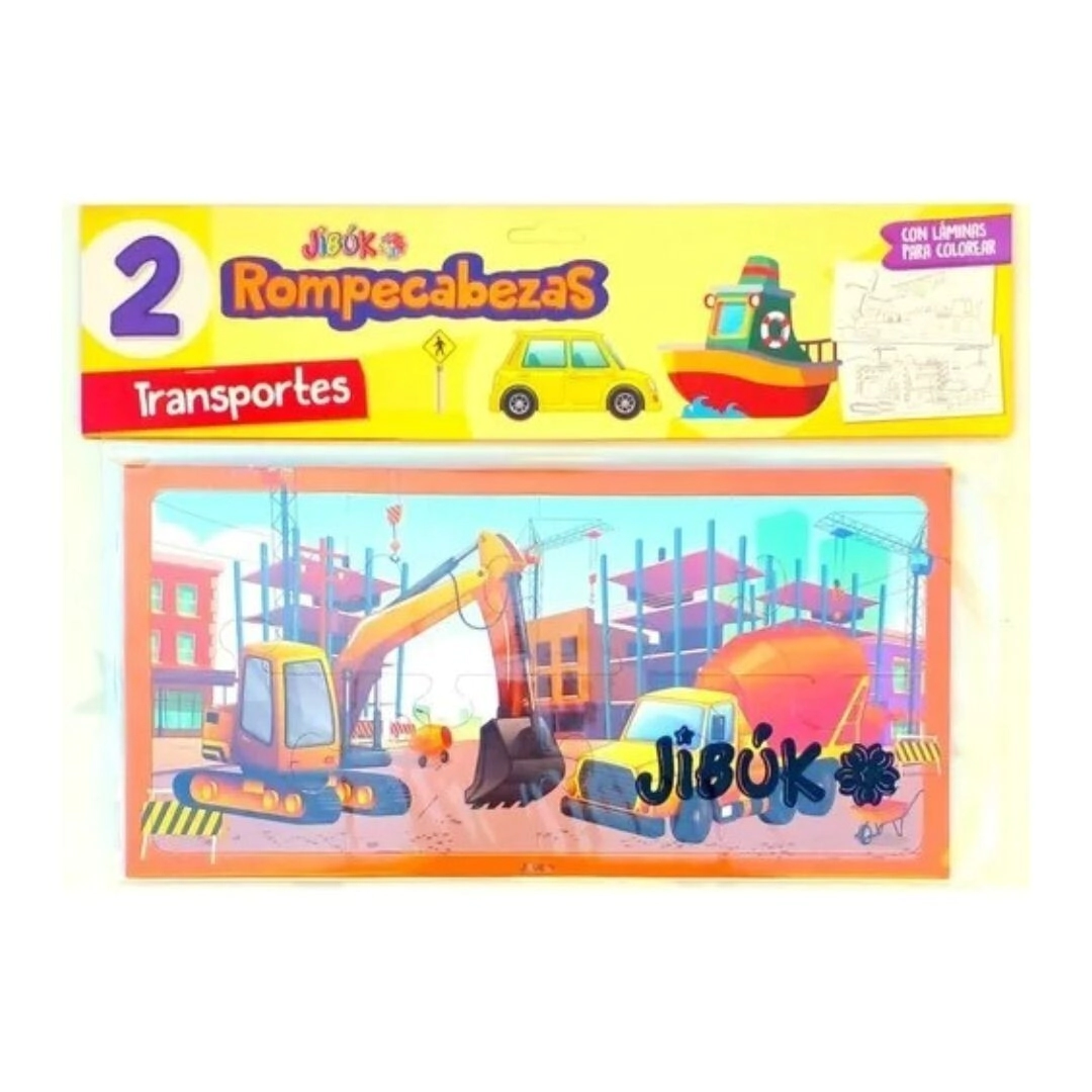 ROMPECABEZAS x2 UN. TRANSPORTES