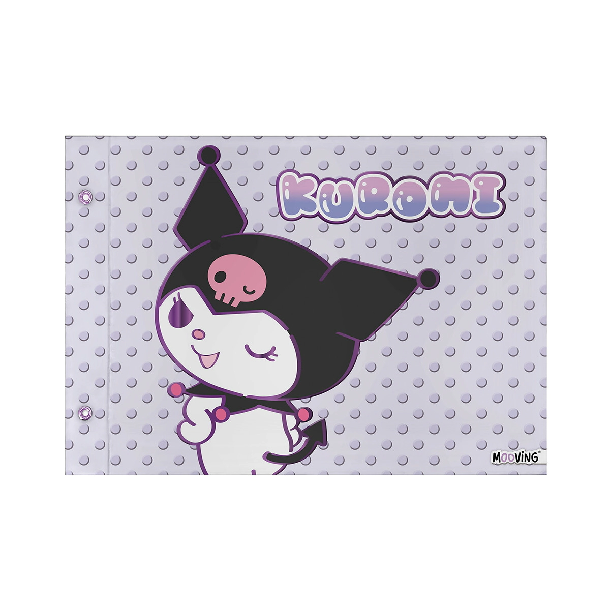 CARPETA N�5 DE DIBUJO KUROMI MOOVING