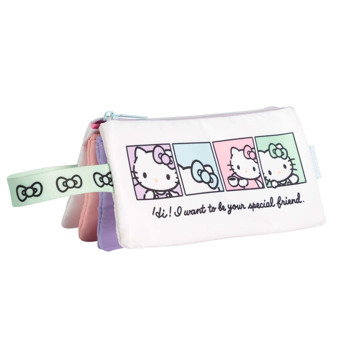 CARTUCHERA CUADRUPLE HELLO KITTY MOOVING