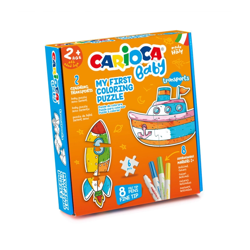 BABY ROMPECABEZA TRANSPORTE CARIOCA