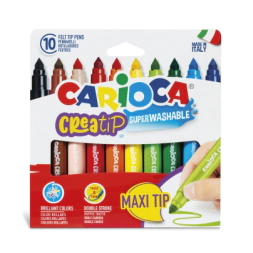 CREATIP MARCADORES MAXI x10 CARIOCA