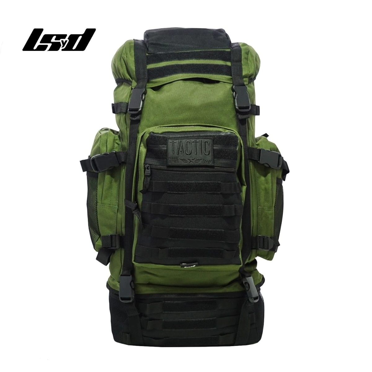 MOCHILA CAMPING TACTIC LSYD 27'' VERDE