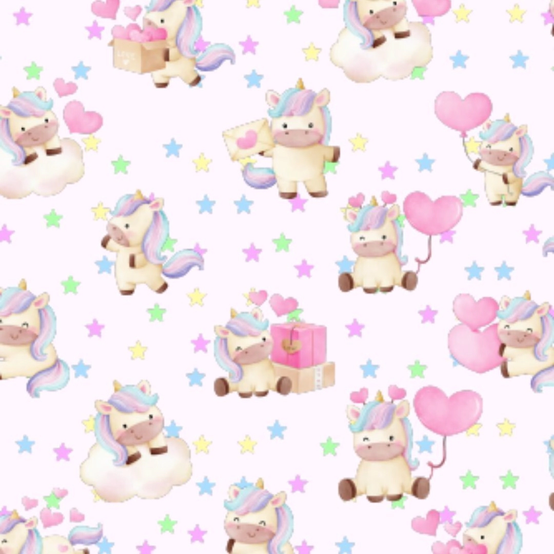 PAPEL PARA FORRAR BABY UNICORN