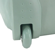 BOLSO CON CARRO PLEGABLE AMAYRA 21" CELESTE
