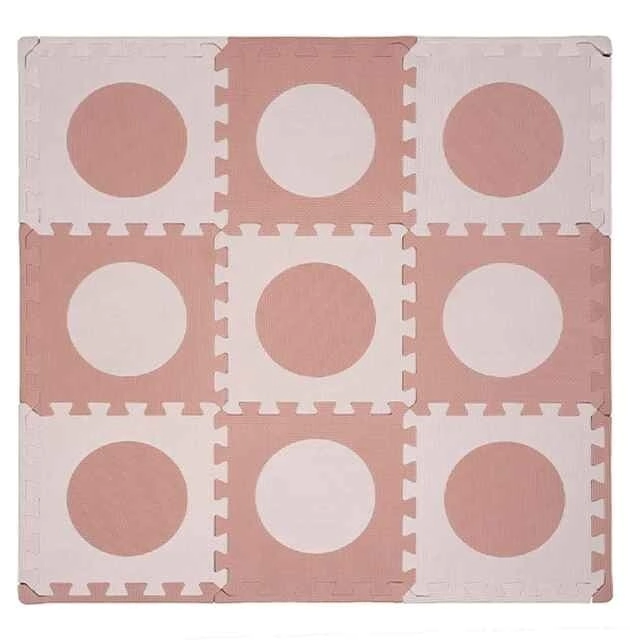 PISO CIRCULOS CORAL/ROSA