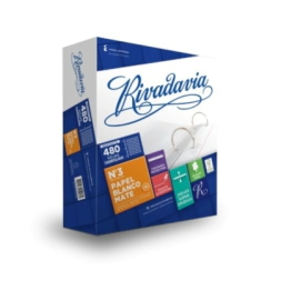 REPUESTO RIVADAVIA N�3 480Hjs CUADR. C/ BANDA BLANCO MATE FRACCIONADAS