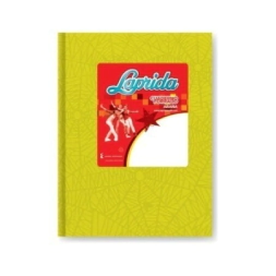 CUADERNO LAPRIDA 16x21 T/D ARA�A AMARILLO 50 Hjs RAYADAS