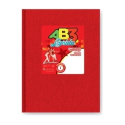 CUADERNO LAPRIDA AB3 19x23 T/D ARAA ROJO 50 Hjs CUADRICULADAS