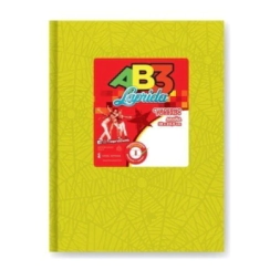 CUADERNO LAPRIDA AB3 T/D 19x23 ARA�A AMARILLO 50 Hjs RAYADAS