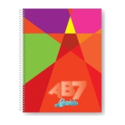 CUADERNO TRADICIONAL LAPRIDA AB7 T/D 21x27 - 60 Hjs CUADRICULADAS