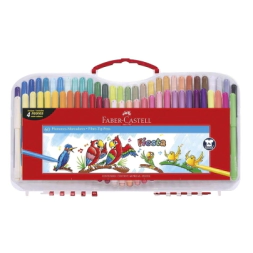 MARCADOR FIESTA 45 ESTUCHE RIGIDO x60 FABER-CASTELL