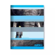 CUADERNO 16x21 T/F AMÉRICA - 48Hjs Cuadriculadas