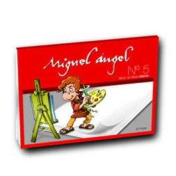 BLOCK MIGUEL ANGEL DIBUJO N�5 20Hjs BLANCO 106g