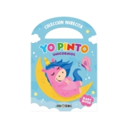 LIBRO PARA COLOREAR YO PINTO UNICORNIOS BABY ROSE