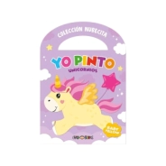 LIBRO PARA COLOREAR YO PINTO UNICORNIOS BABY YELLOW