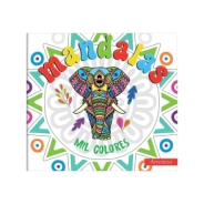 LIBRO PARA COLOREAR MANDALAS - ELEFANTE MIL COLORES