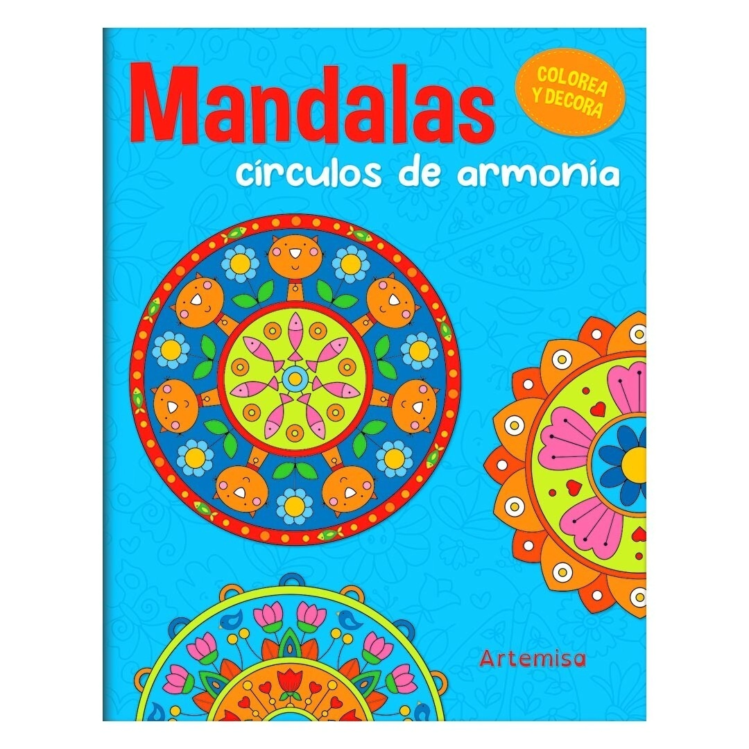 LIBRO PARA COLOREAR MANDALAS CIRCULO DE MANDALAS