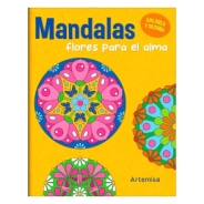LIBRO PARA COLOREAR MANDALAS FLORES PARA EL ALMA