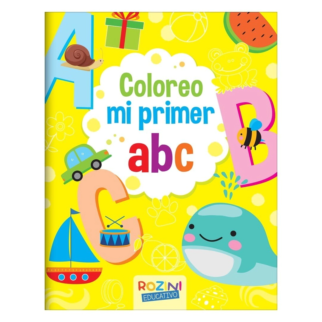Abc Copypoint LIBRO PARA COLOREAR MI PRIMER ABC