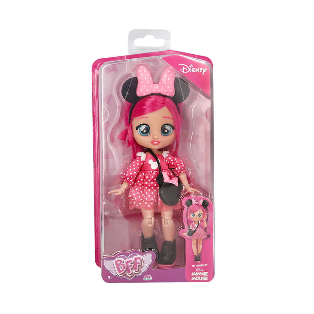 MU�ECA CRY BABIES 27CM BFF DISNEY MINNIE