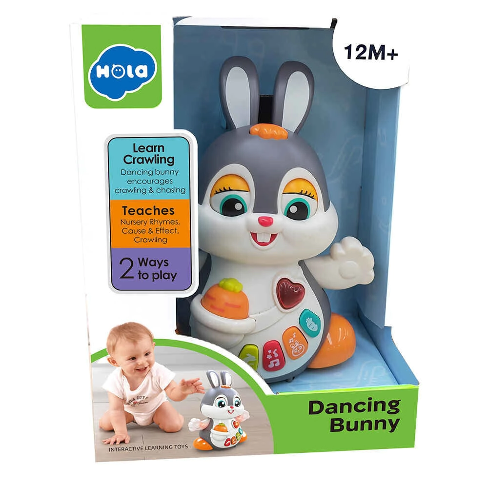 HOLA BABY PLAYSET CONEJO BAILANDO
