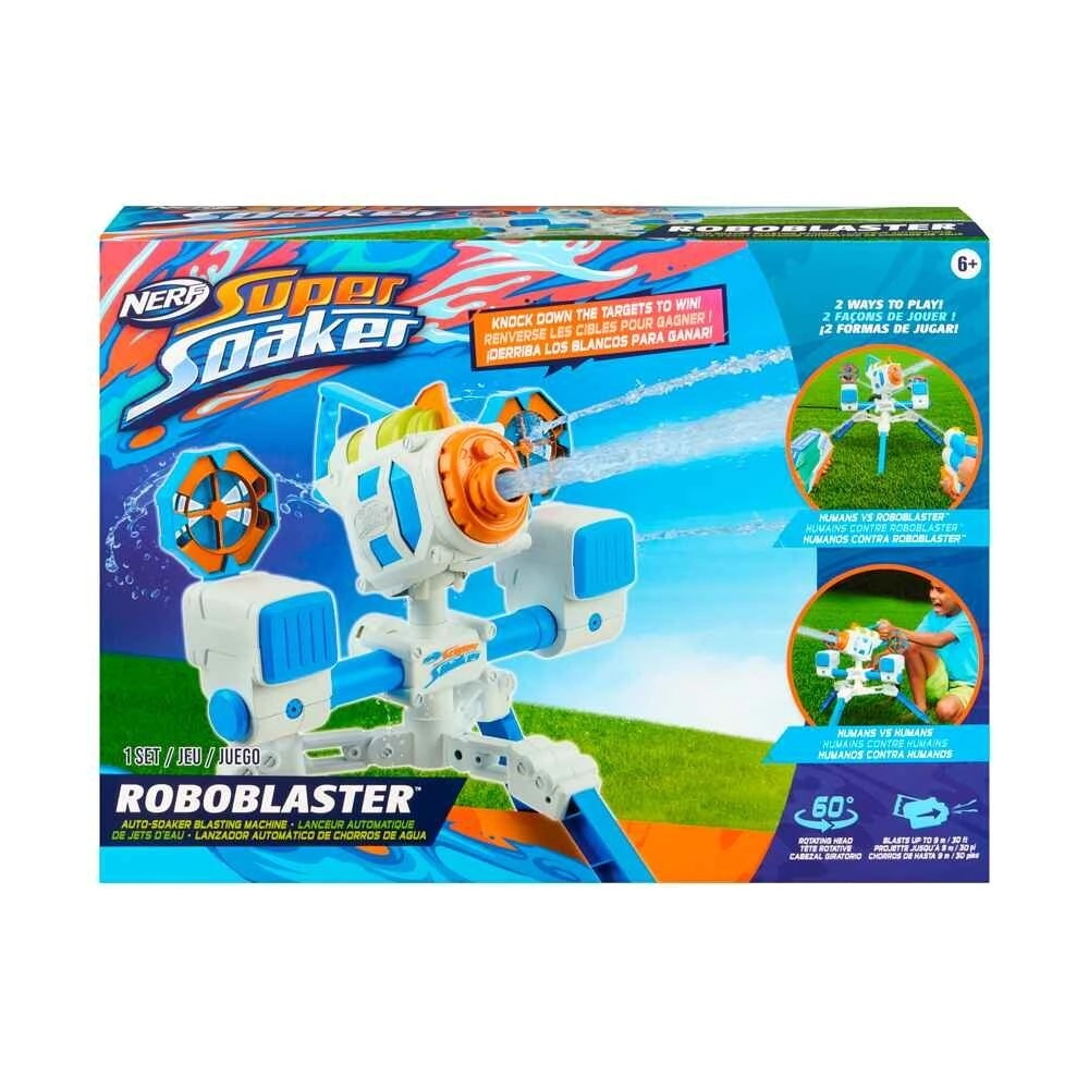 NERF SUPER SOAKER LANZADOR AUTOMATICO DE AGUA