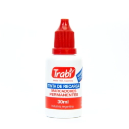 TINTA PIZARRA 30 CM3 ROJO TRABI