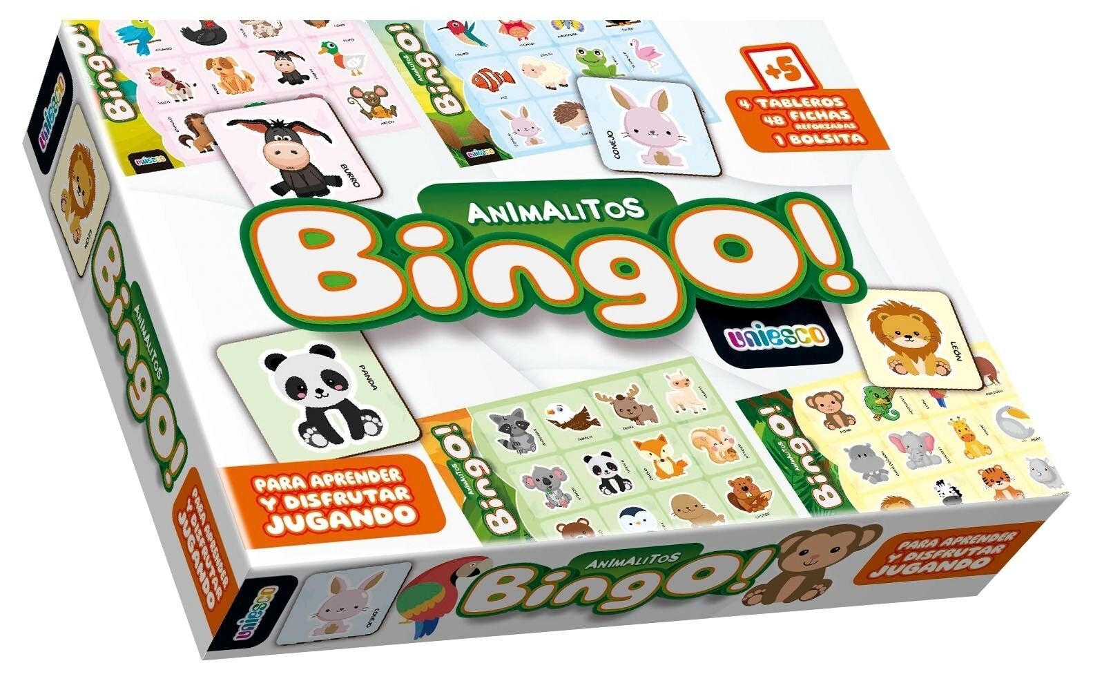 BINGO 48 F ANIMALES/ESTACIONES UNIESCO