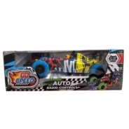 FORMULA UNO GRAFFITI CON LUCES RADIO CONTROL GO SPEED 24x14x8 CM