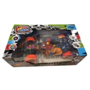 FORMULA UNO GRAFFITI CON LUCES RADIO CONTROL GO SPEED 24x14x8 CM