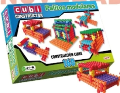 CUBI CONSTRUCTOR PALITOS MODULARES NUPRO