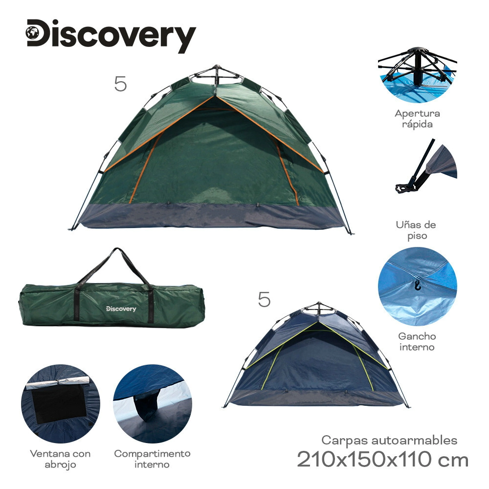 CARPA AUTOARMABLE DISCOVERY